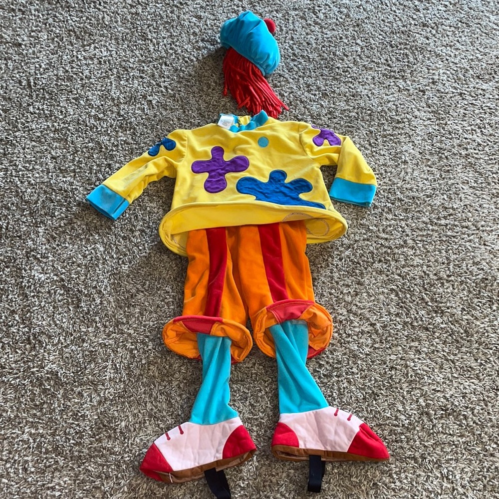Disney Store clown costume JoJo’s circus